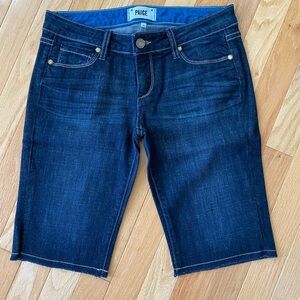 Paige Raw Hem Jean Shorts